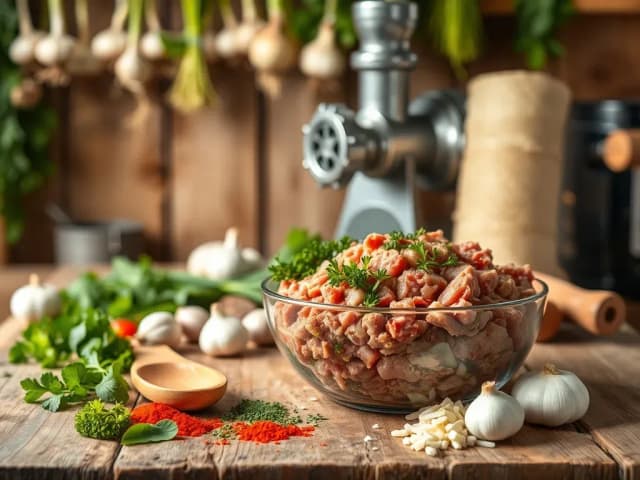 Ile przypraw na 10 kg kiełbasy? Odkryj idealne proporcje dla smaku Ile przypraw na 10 kg kiełbasy? Odkryj idealne proporcje dla smaku